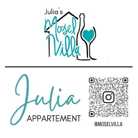 טראבן-טרארבאך Julia'S Mosel Villa Appartement Julia מראה חיצוני תמונה